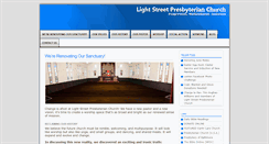 Desktop Screenshot of lightstreetchurch.org